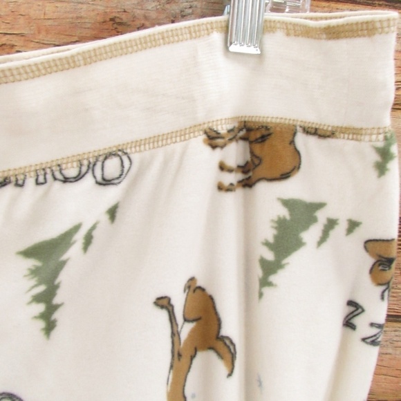 PJ Salvage Snoozing Reindeer Jogger PJ Bottoms L - Picture 9 of 16